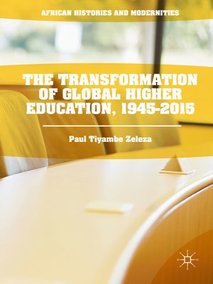 cover image of The Transformation of Global Higher Education, 1945-2015